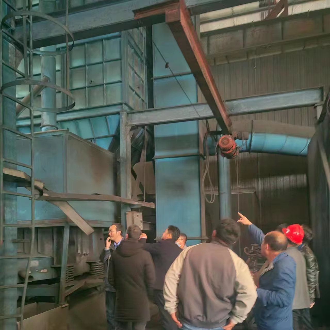 Full Auto Line Foundry Machinery Alkali Phenolic Resin Sand Process Production Line for Steel Casting with 5-80 Ton/h Capacity